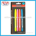 Promotional plastic highlighter marker pen set